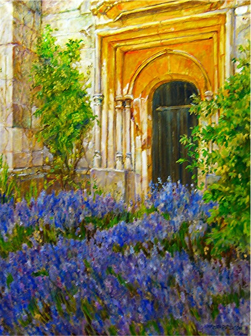 Doorway and Lavendar